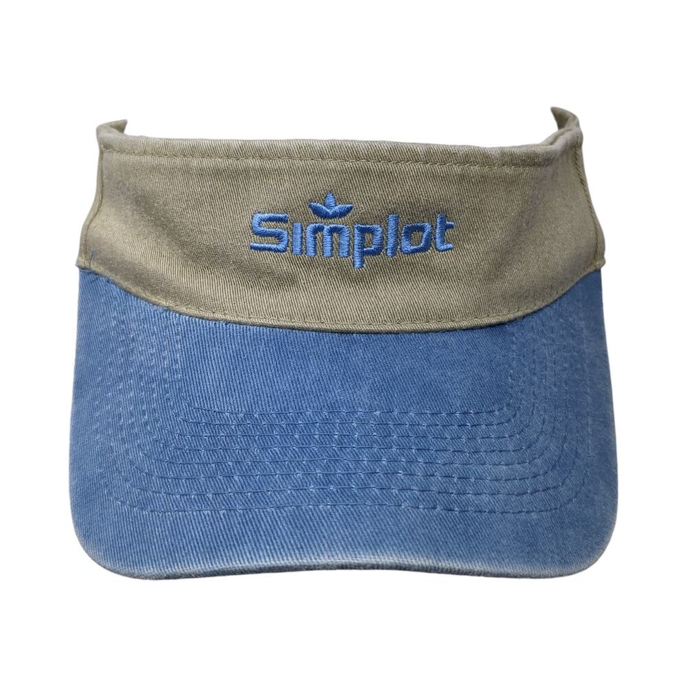 Simplot Sun Visor Hat Multicolor One Size Lightwe… - image 1